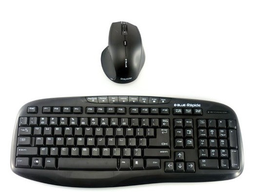 E-BLUE Rapide Wireless Keyboard And Mouse 1